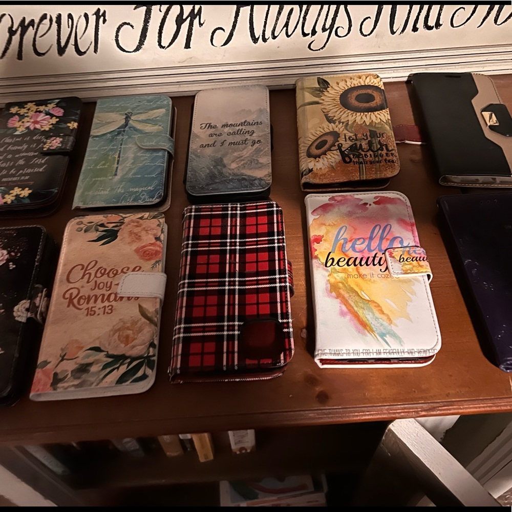 iPhone 11….wallet cases….14! in set